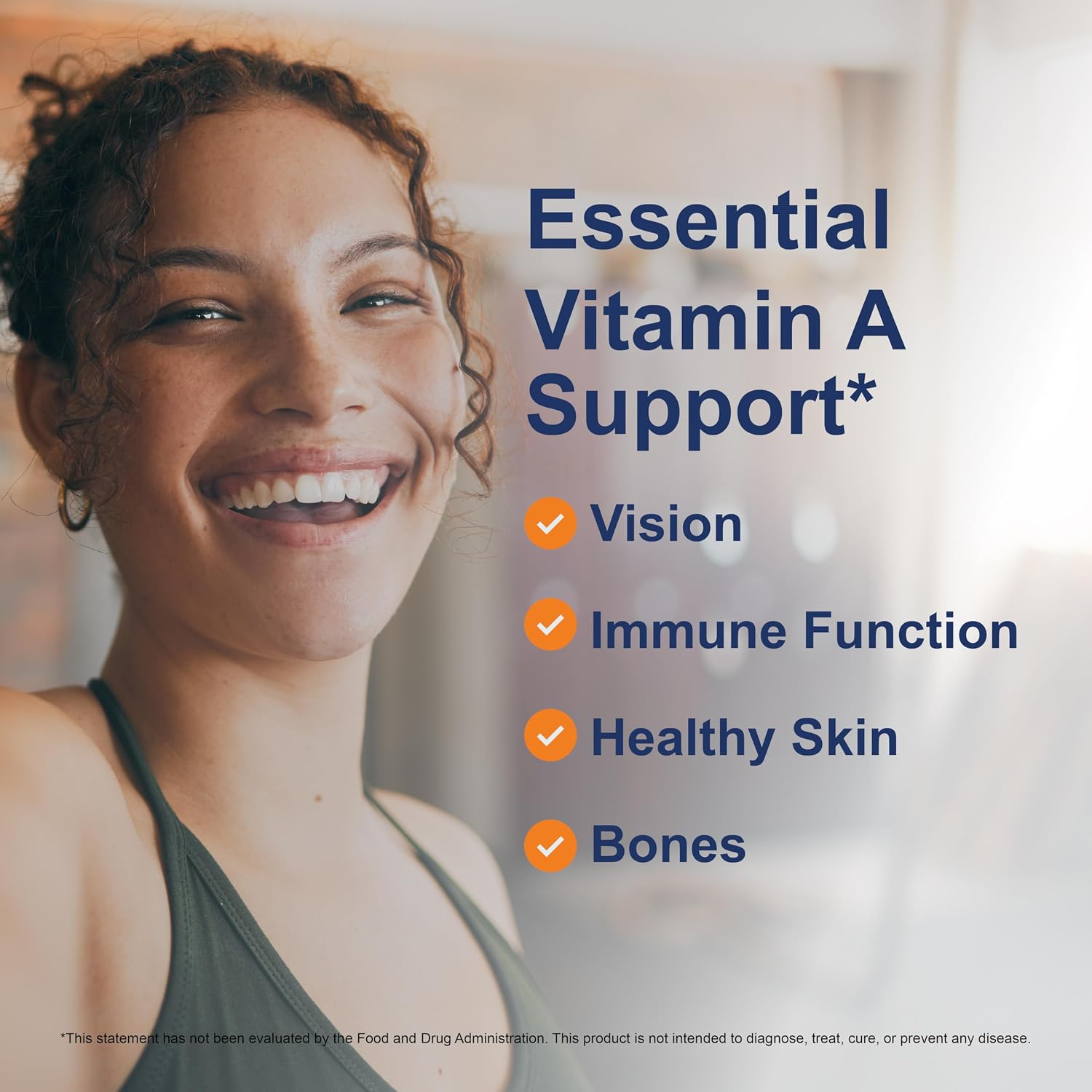 Carlson Vitamin A 25000 IU (7500 mcg RAE) Softgels – Immune Support & Vision Health