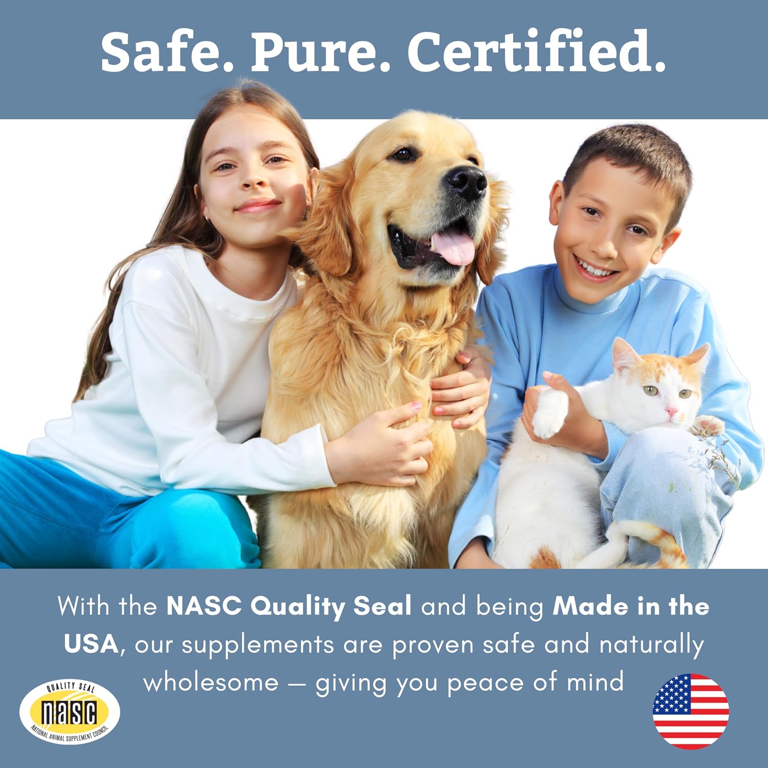 Wholistic Pet Organics Wild Alaskan Salmon Oil for Dogs – Omega 3 with EPA & DHA, 100 Softgels