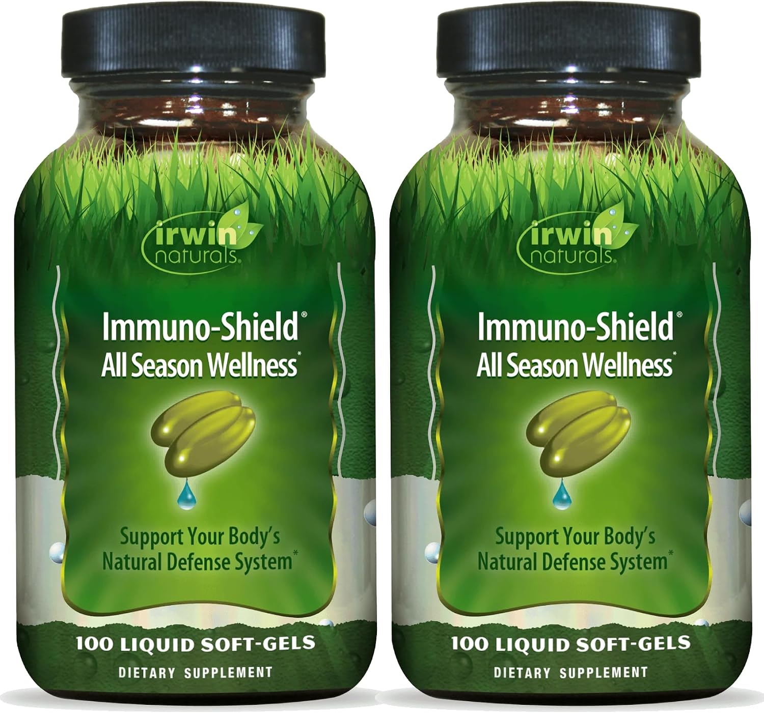 Irwin Naturals Immuno-Shield All Season Wellness - 100 Liquid Softgels