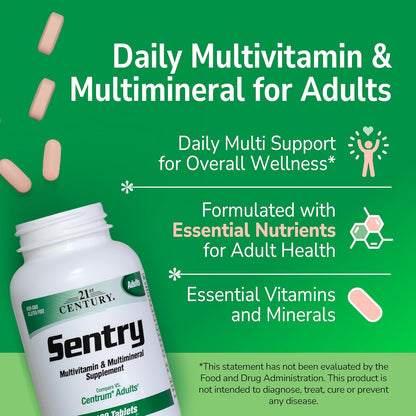 21st Century Sentry, 300 Tablets (Pack of 2)