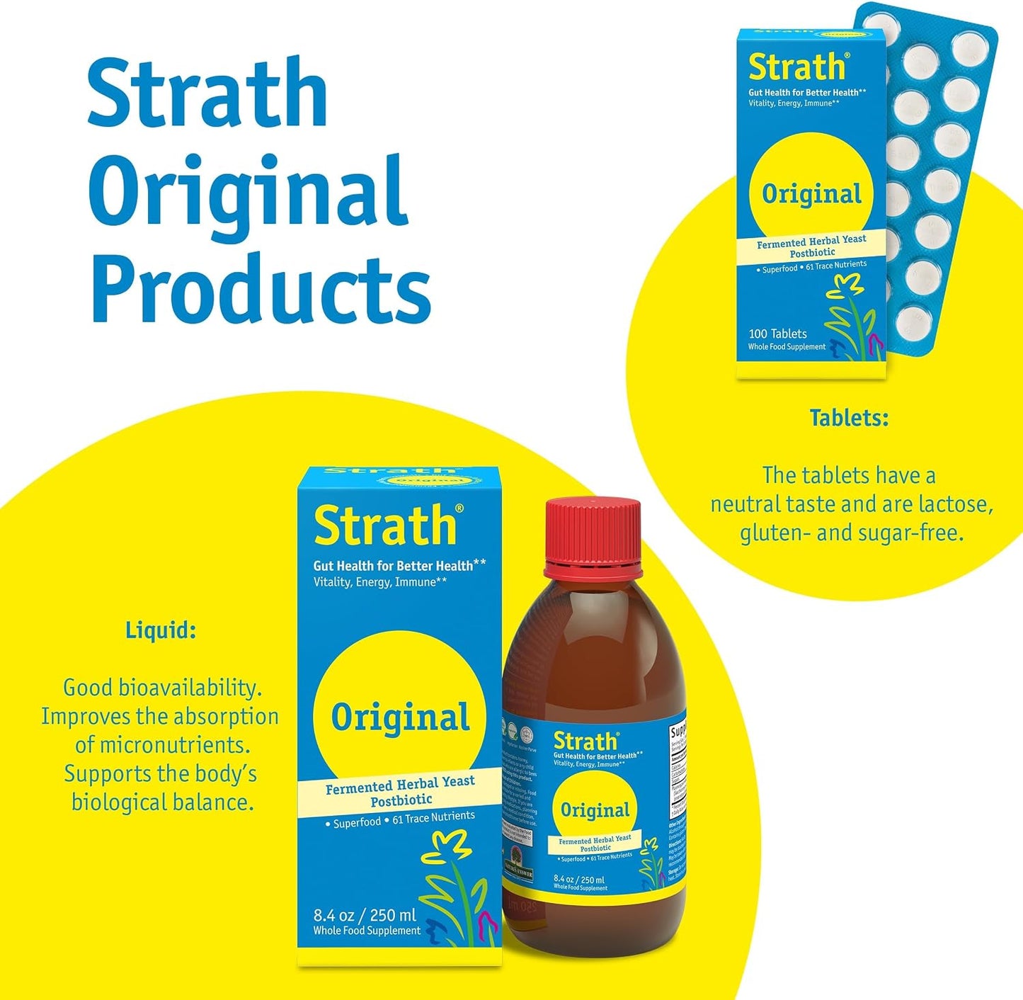 Bio-Strath Tablets - 100 Count - görsel 5