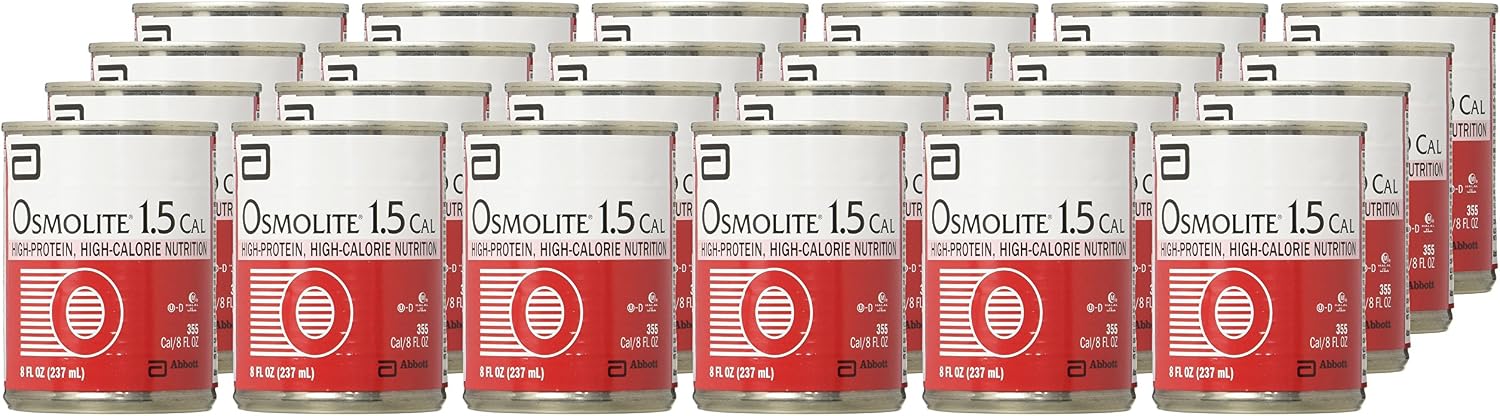 Osmolite 1.5 Cal Complete Nutritional Supplement, 237 mL Cans (24 Pack)