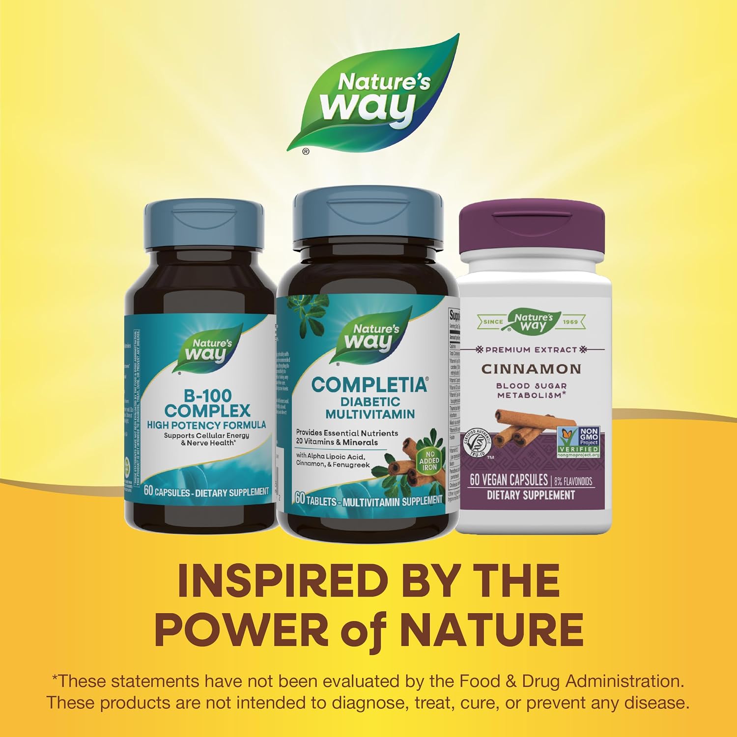 Nature's Way Completia Diabetic Multivitamin - 60 Tablets