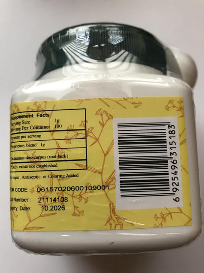 Bai Xian Pi - Dense-Fruit Dittany Root Bark, 100 Grams