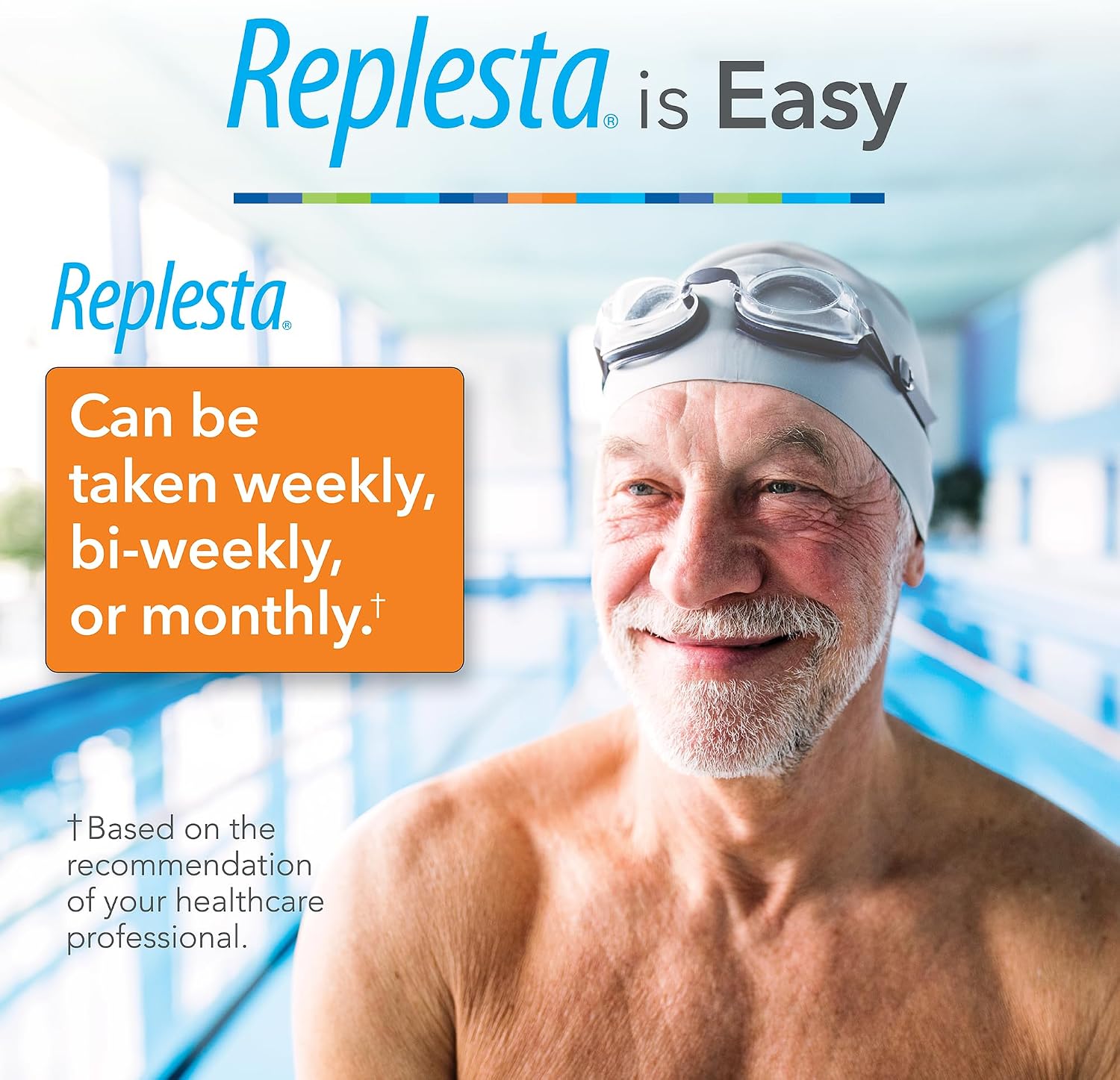 Replesta 50,000 IU Vitamin D3 Cholecalciferol Chewable Wafers
