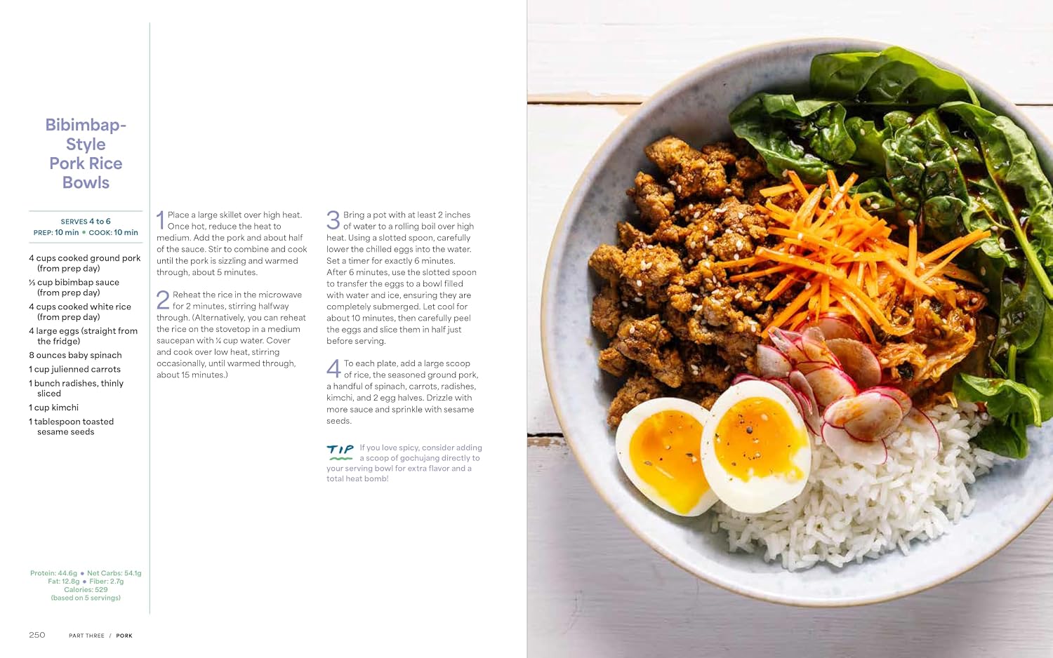 The Protein Meal Prep Plan: 30 Weekly Plans + 180 Recipes to Eat Better, Stress Less, and Save Money (Packed with Fibre and 35g+ Protein Per Serving)