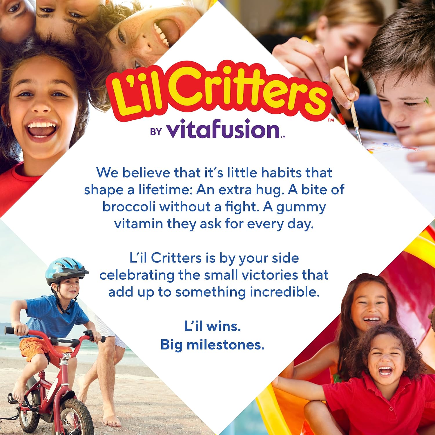 L'il Critters Kids Immune C | Vitamin C and Zinc Gummies | 190 Count | Assorted Fruit Flavors | Gluten- and Dairy-Free Children's Gummy Supplement
