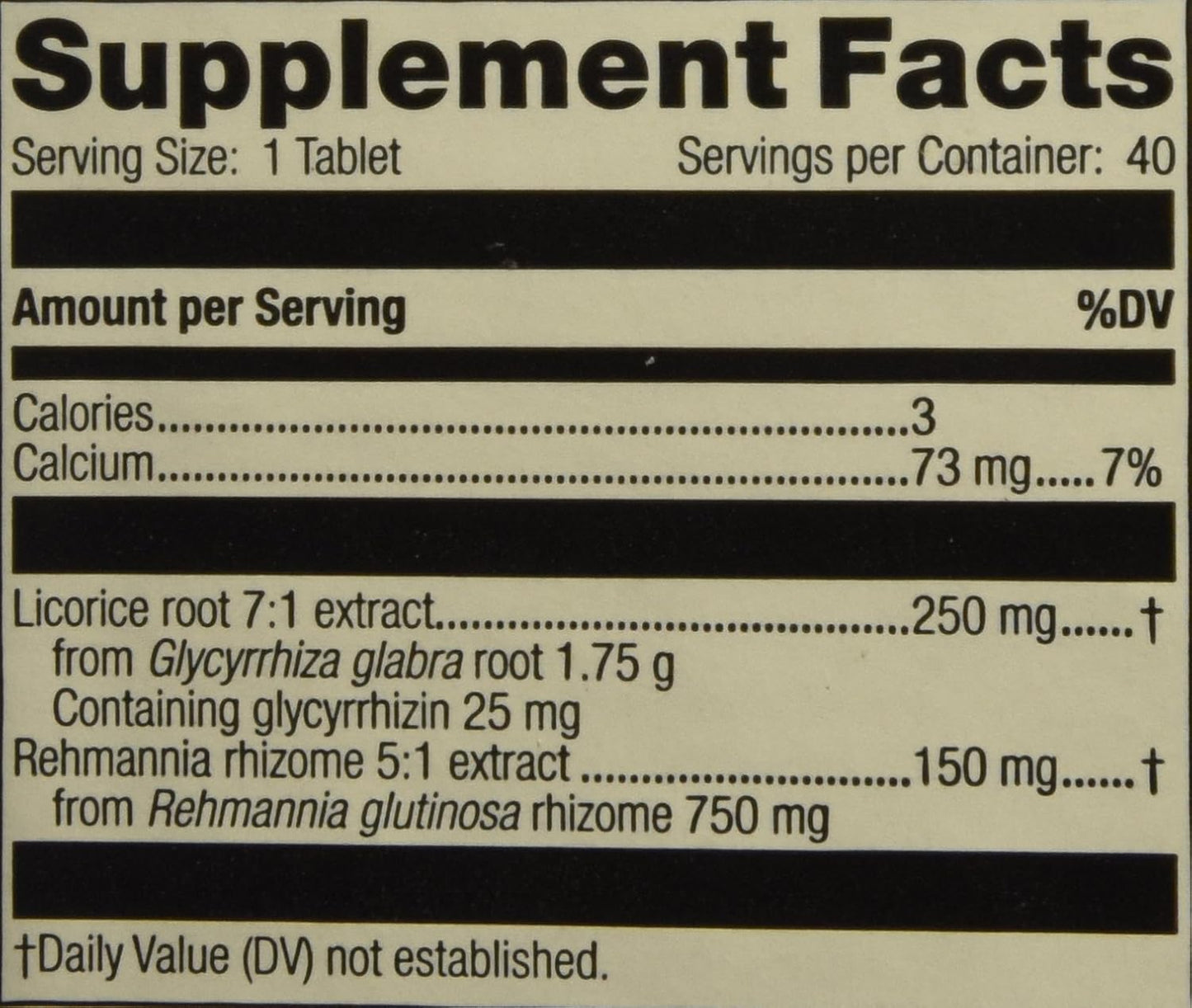 Adrenal Complex - 40 Tablets by Mediherb - görsel 5