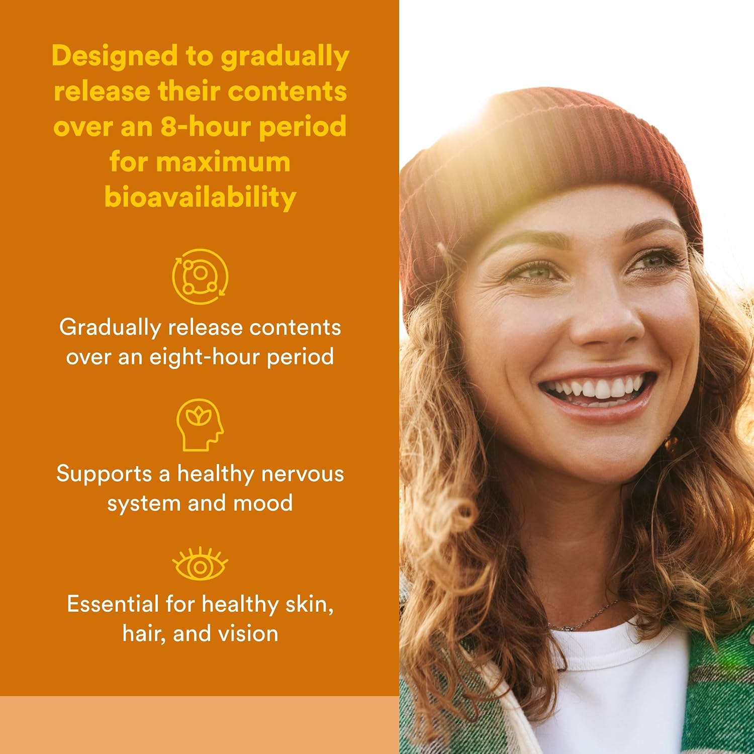 Natural Factors Complete B 100 mg, Time Release – 90 Tablets