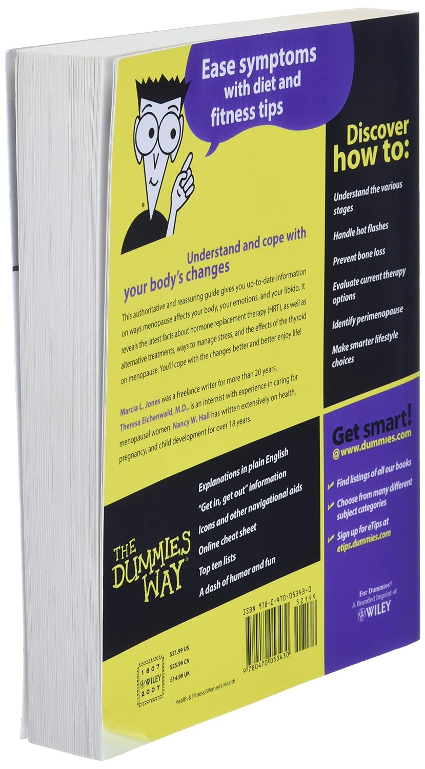 Menopause For Dummies (For Dummies Series) – Canadian Edition