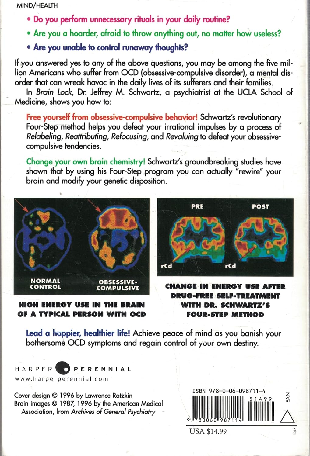 Brain Lock: Free Yourself from Obsessive-Compulsive Behaviour