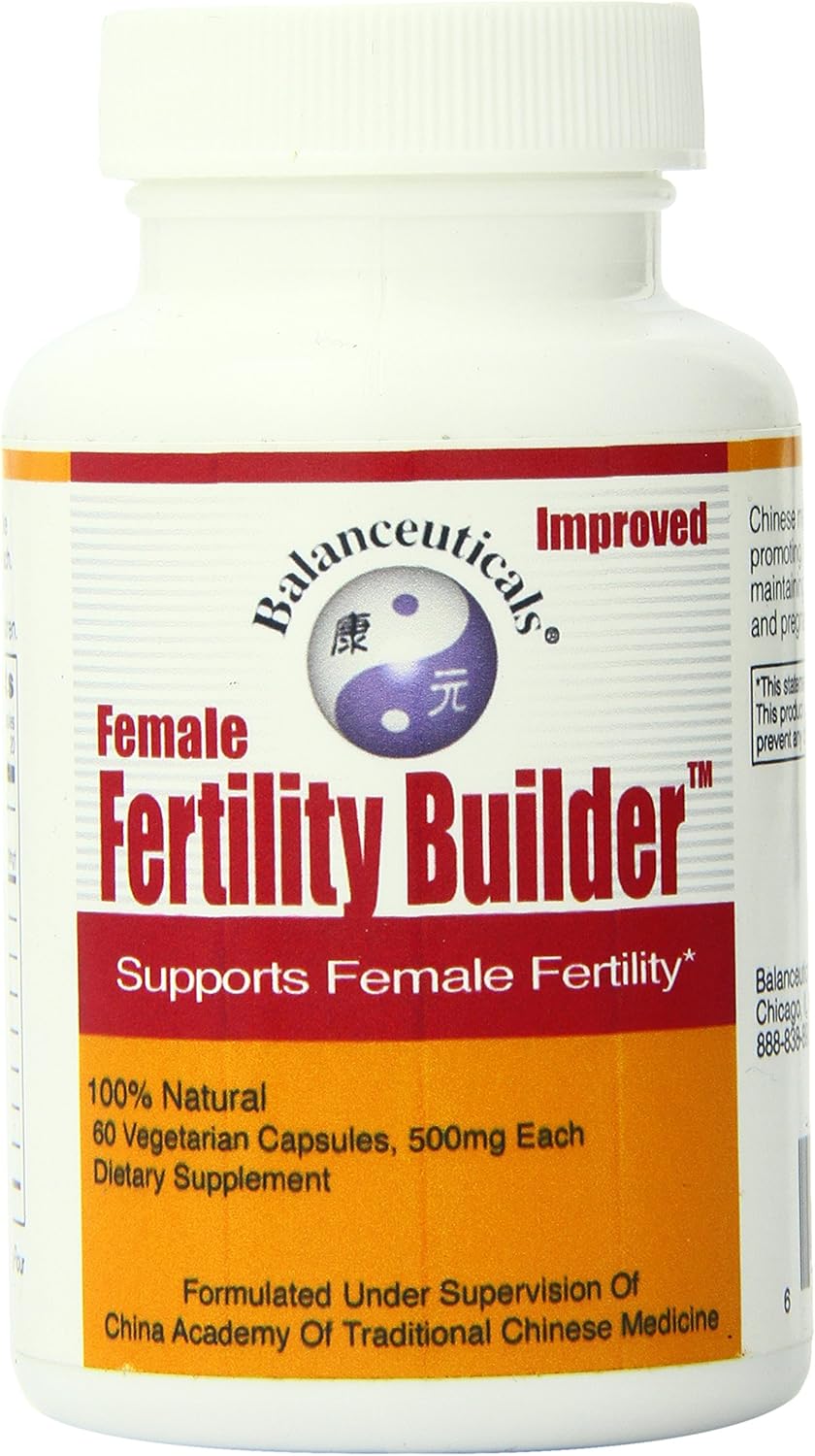 Female Fertility Builder Supplement, 60 Capsules