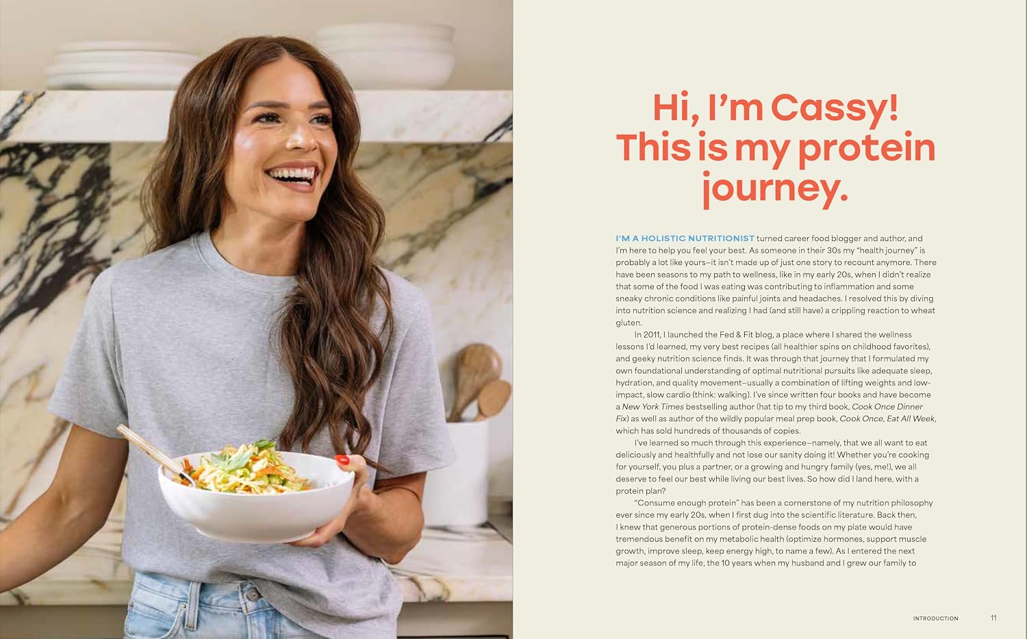 The Protein Meal Prep Plan: 30 Weekly Plans + 180 Recipes to Eat Better, Stress Less, and Save Money (Packed with Fibre and 35g+ Protein Per Serving)
