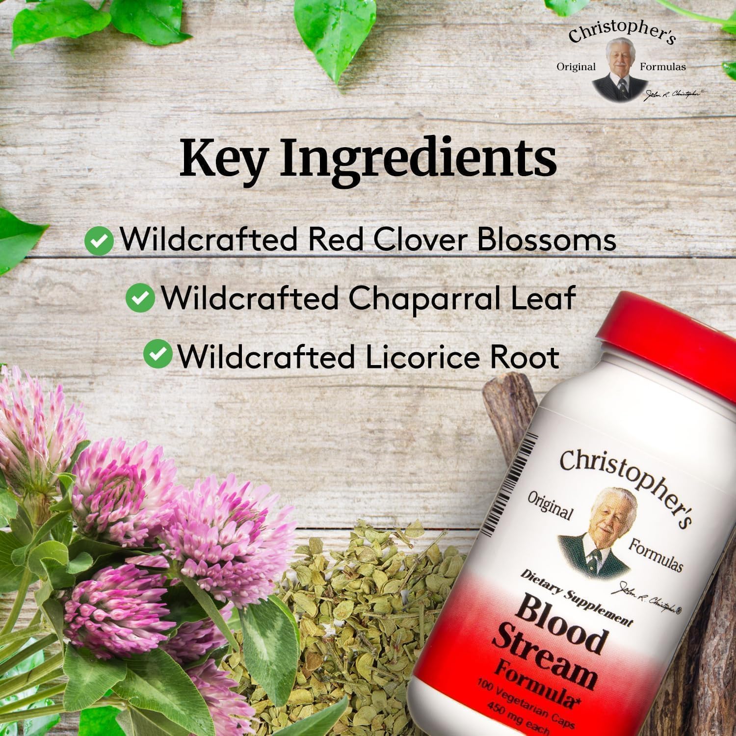 Christopher's Blood Stream Formula – Herbal Circulation & Vein Health