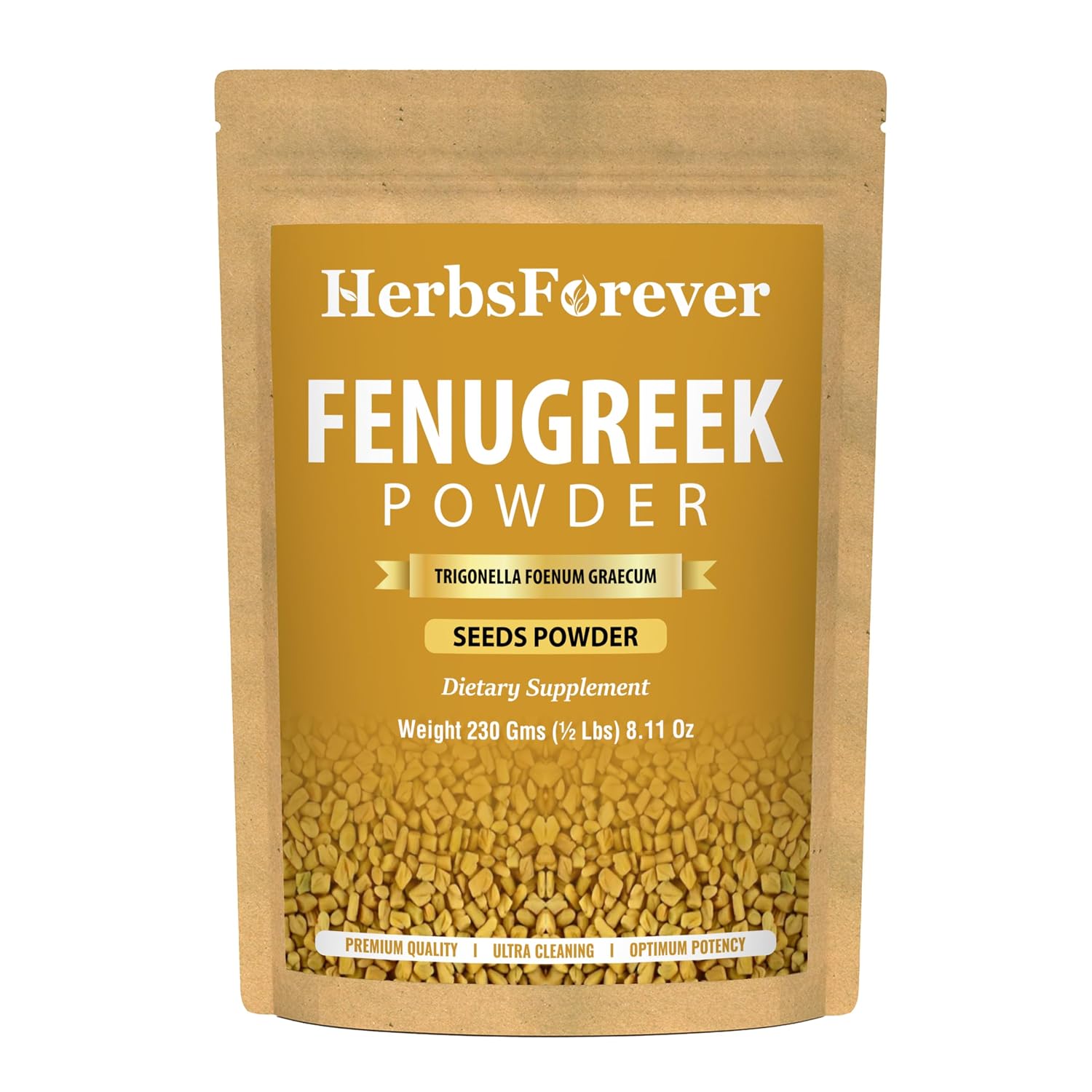HerbsForever Fenugreek Powder (Seeds) - 230 g