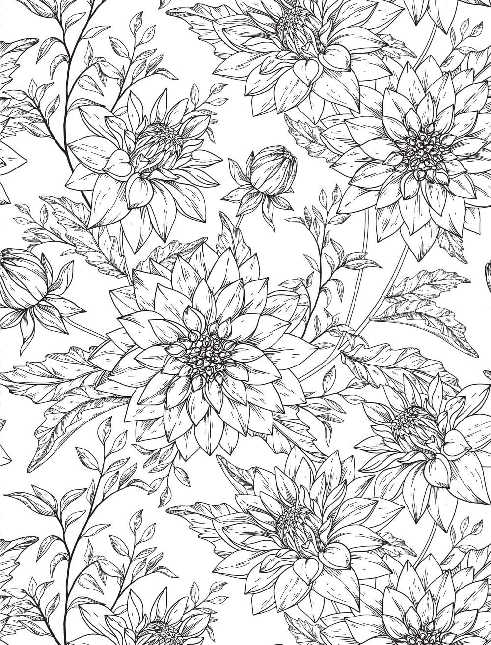 Healing Vibes: Colouring for Calm (Dover Adult Colouring Books)