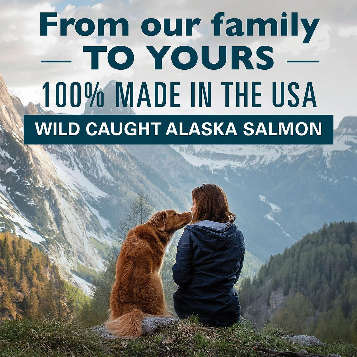 Alaska Naturals – Wild Alaska Salmon Oil Formula Dog Food Topper – EPA and DHA Omega-3 – Supplement for Healthy Skin, Shiny Coat – Made in the USA – 8 oz Pump Bottle - görsel 4