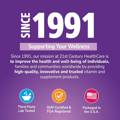 21st Century DHEA 25 mg Capsules (90 Count)