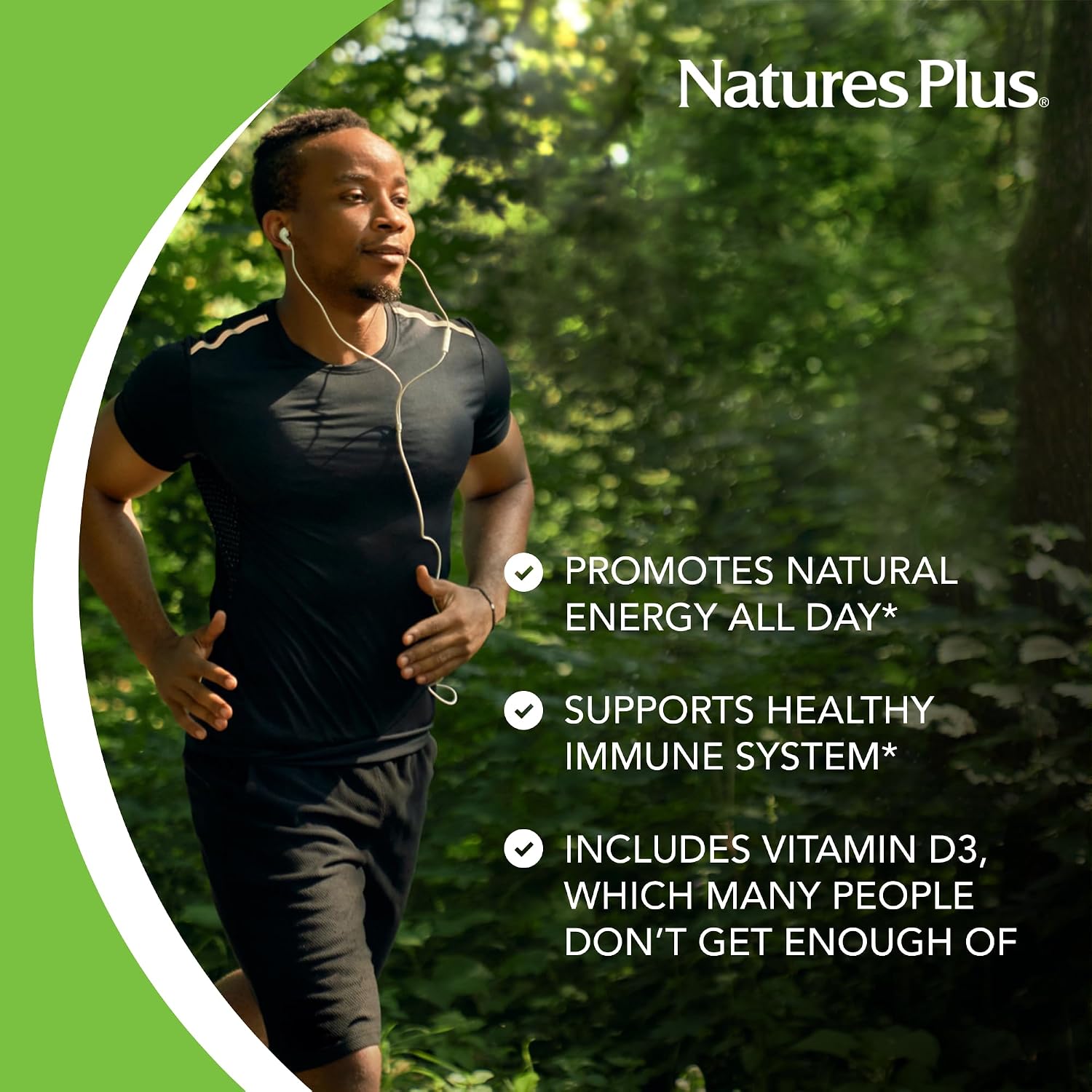 Nature's Plus Source of Life Multivitamin & Mineral Supplement – 180 Tablets