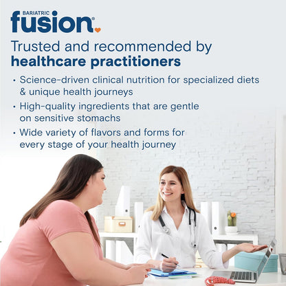 Bariatric Fusion Complete Chewable Multivitamin with Iron - Mixed Berry - 120 Tablets (1 Month Supply)