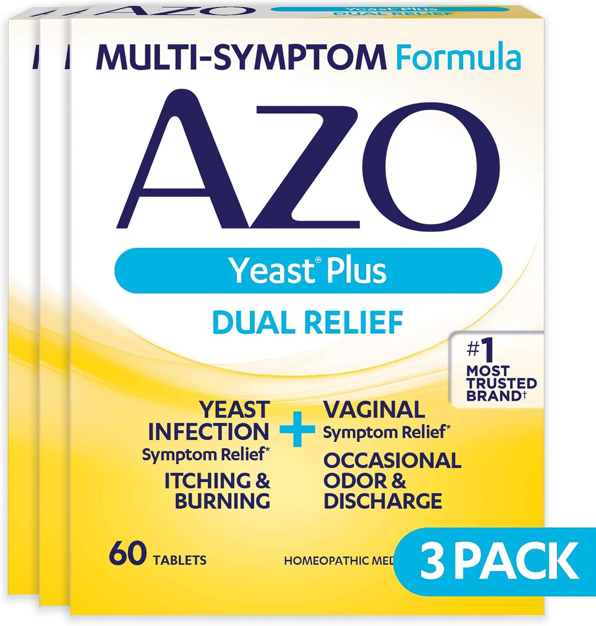 AZO Plus Multivitamin – 180 Tablets (3 Pack) - görsel 1