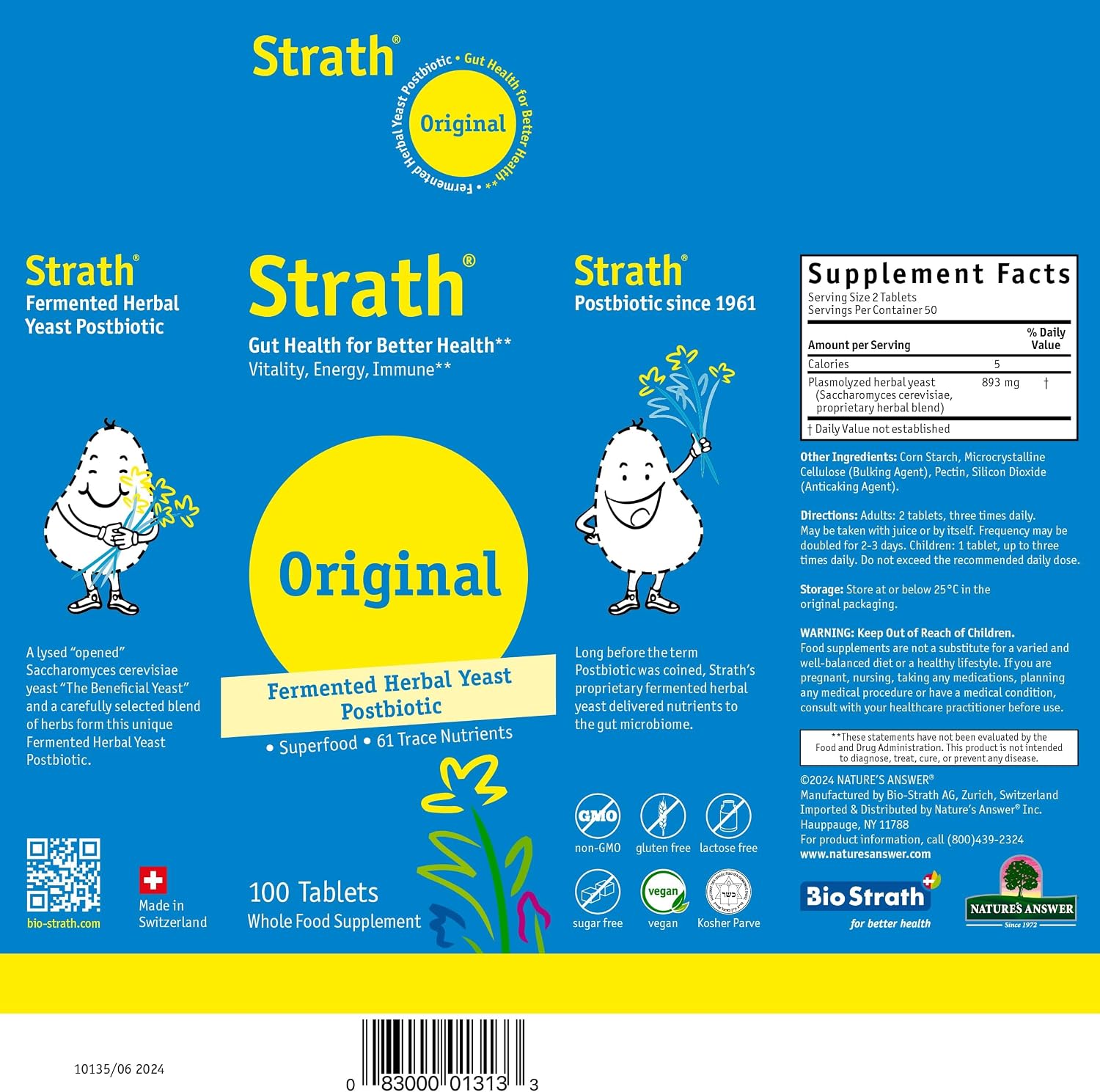 Bio-Strath Tablets - 100 Count - görsel 9
