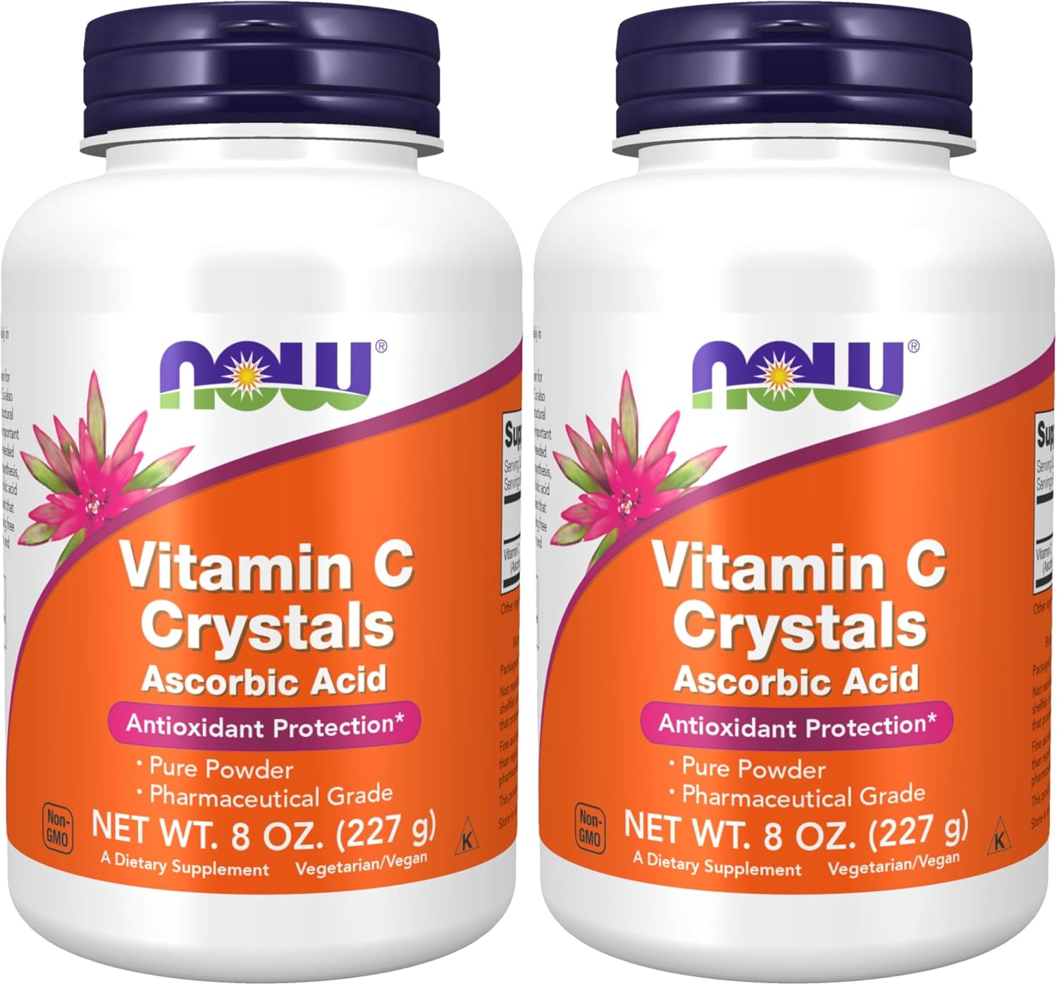 NOW Foods Vitamin C Crystals (Ascorbic Acid) - 1.36 kg