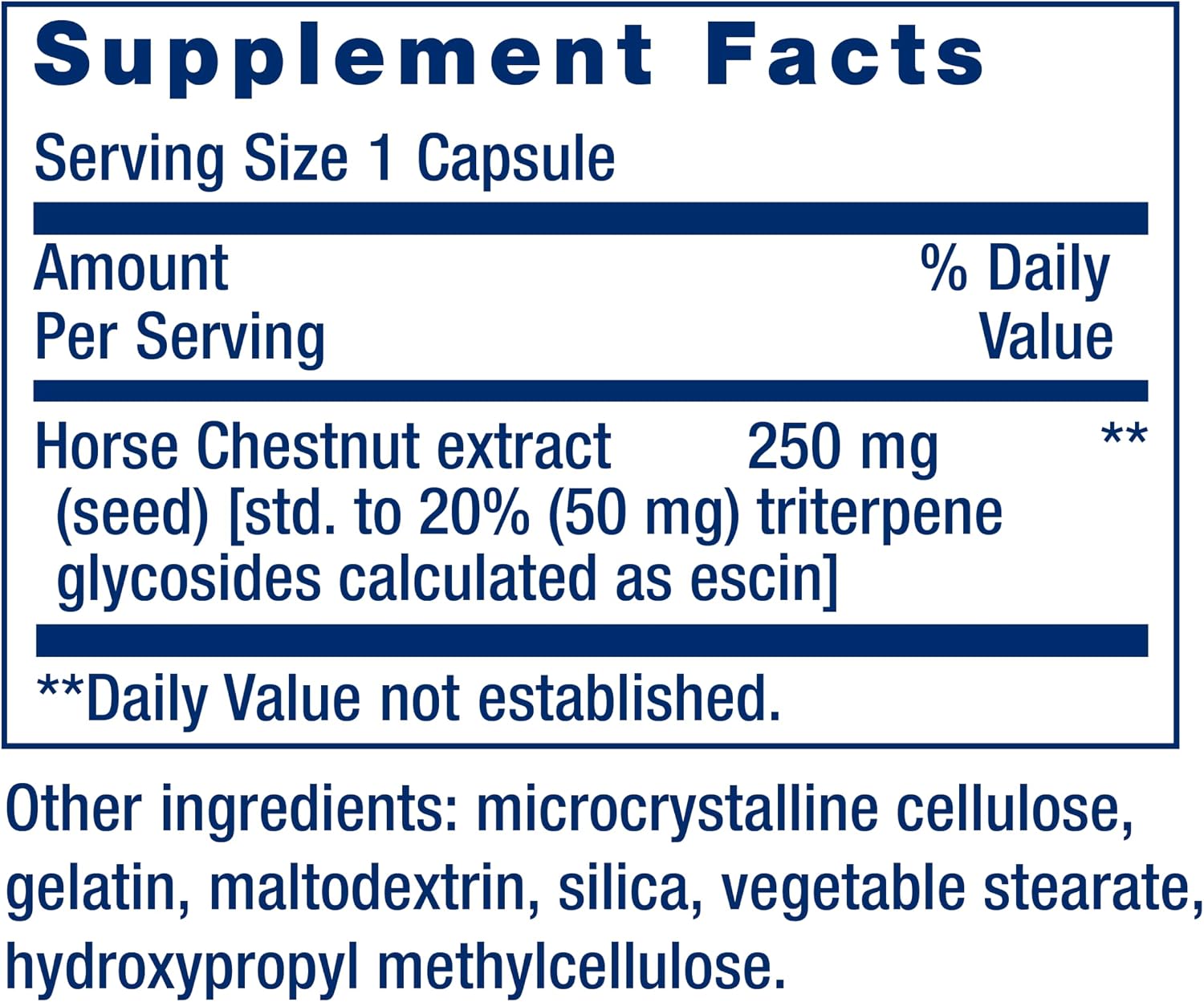 Life Extension Venotone – Standardized Horse Chestnut – Supports Healthy Fluid Balance – 60 Capsules
