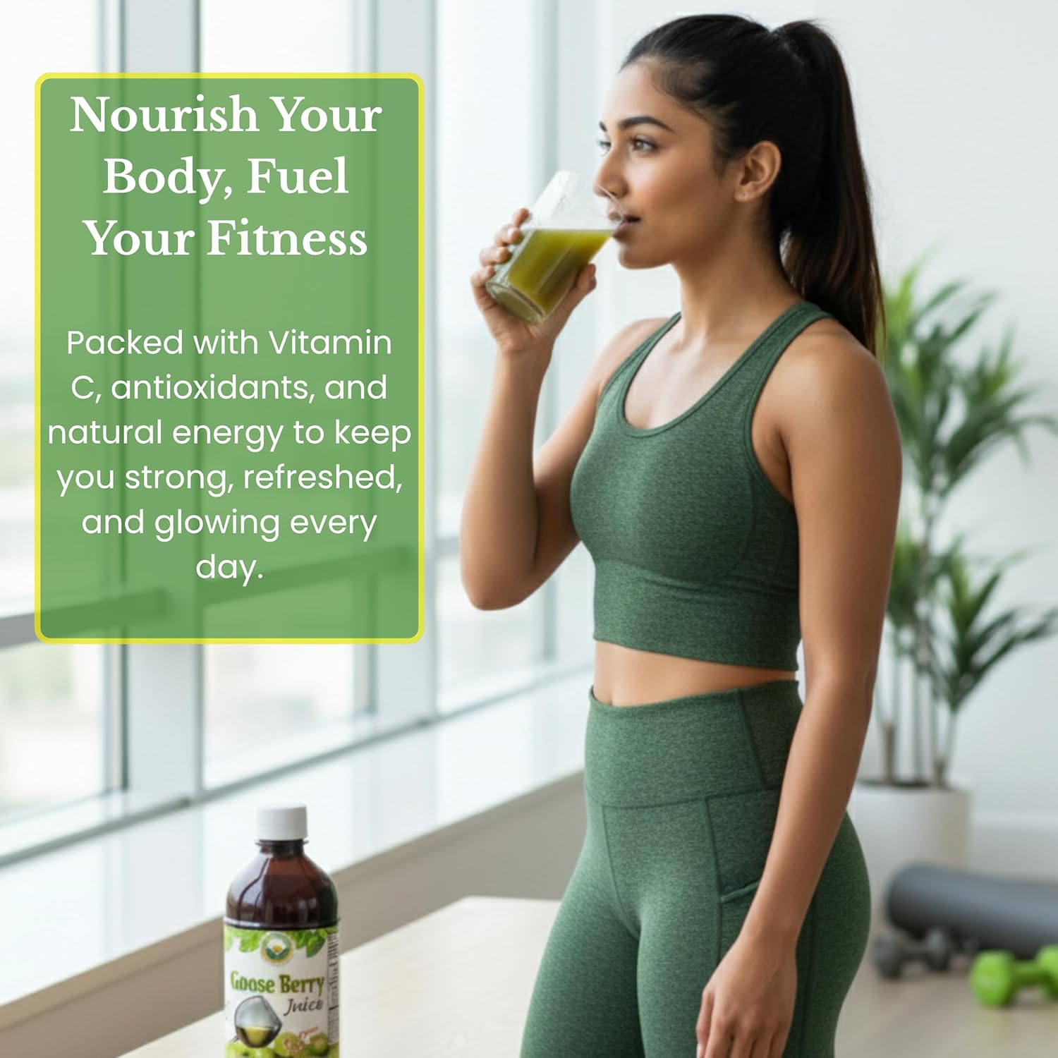 Basic Ayurveda Amla (Gooseberry) Juice | 480 ml | Rich in Natural Vitamin C for Immunity, Skin Glow & Hair Health | Herbal Detox & Daily Ayurvedic Wellness Drink | No Added Sugar - görsel 6