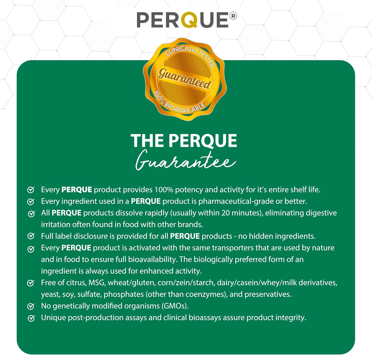 Perque Repair Guard - 90 Tablets