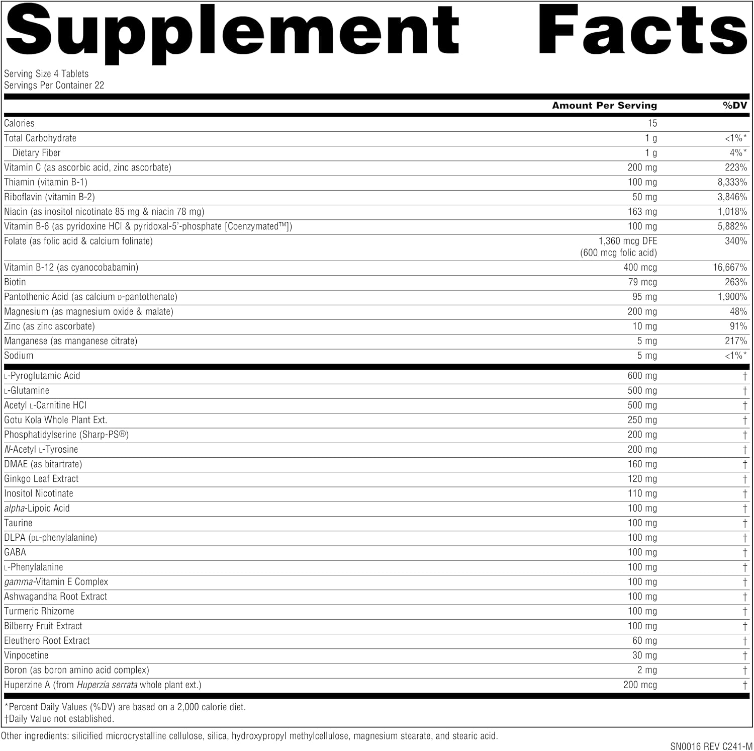 Source Naturals Higher Mind - Phosphatidylserine Supplement - 90 Tablets