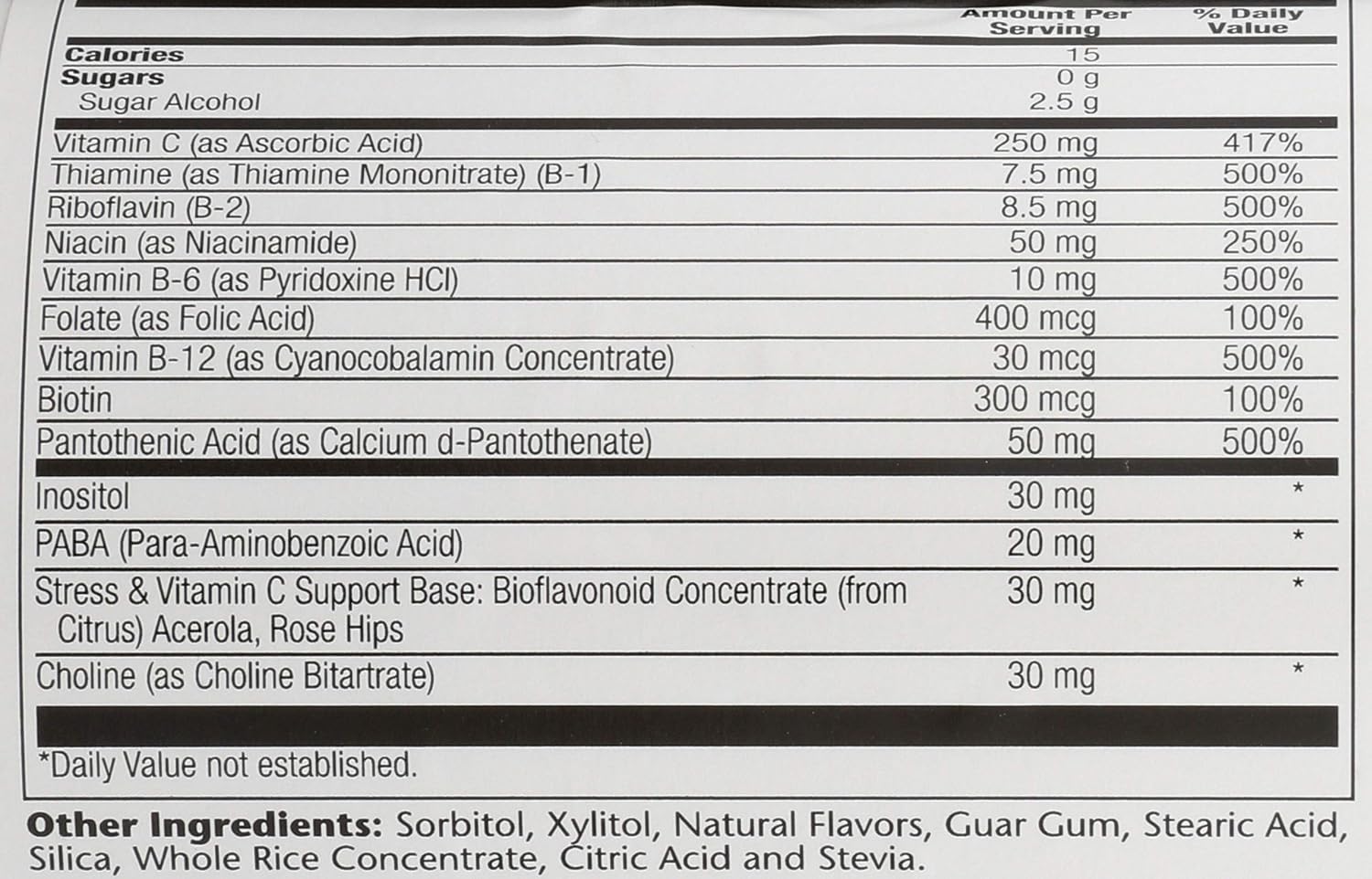 Solaray High Potency B-Complex Chewable, Natural Strawberry Flavour, 50 Chewables