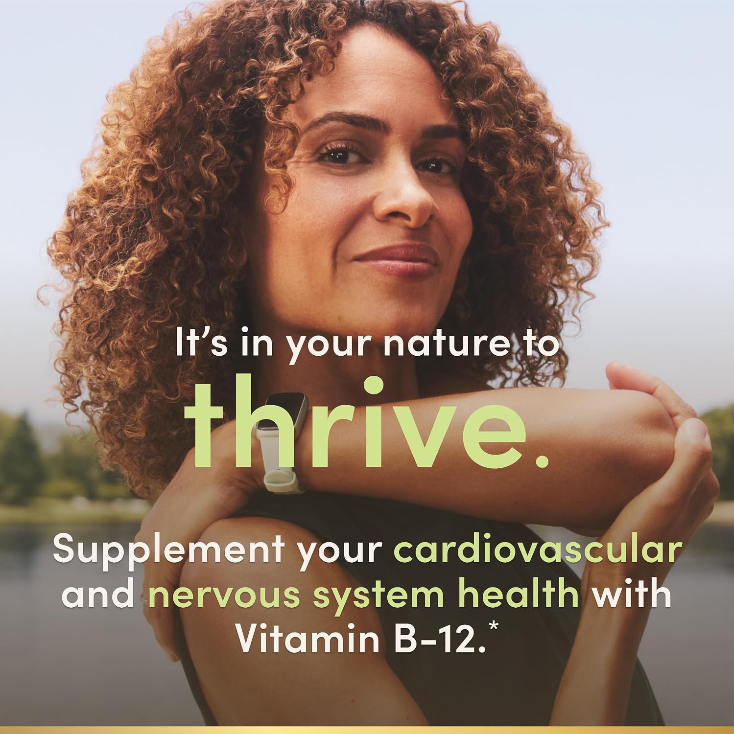 Nature's Bounty Vitamin B12 500mcg Quick Dissolve Tablets, 100 Count