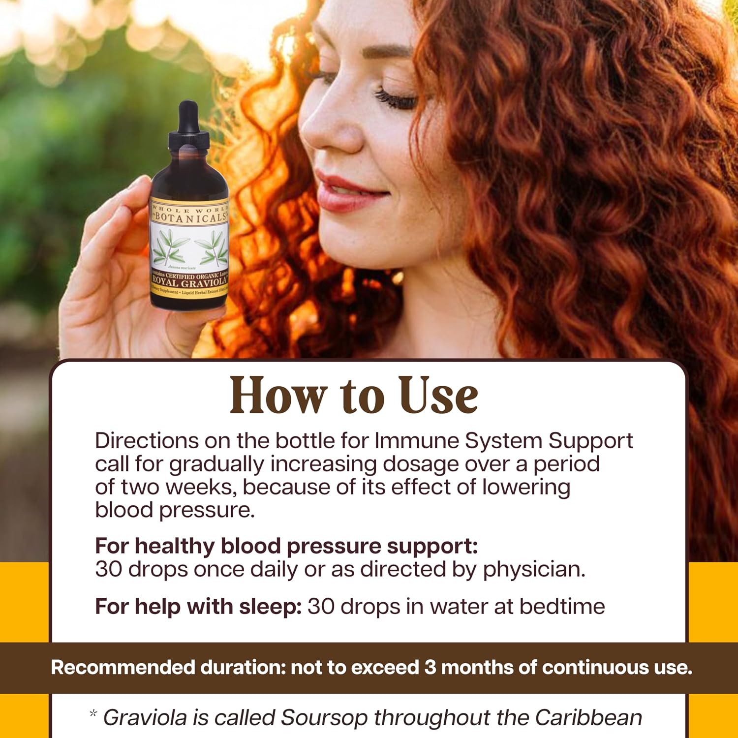Royal Graviola (Soursop) – Herbal Supplement – Liquid Extract 4 fl oz (118 mL)