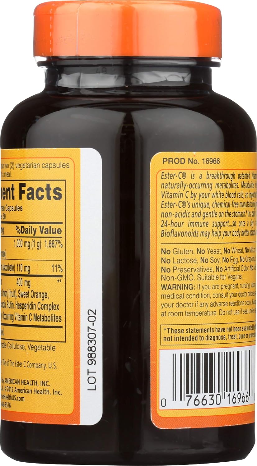 American Health Ester-C Vitamin C Supplement - görsel 2