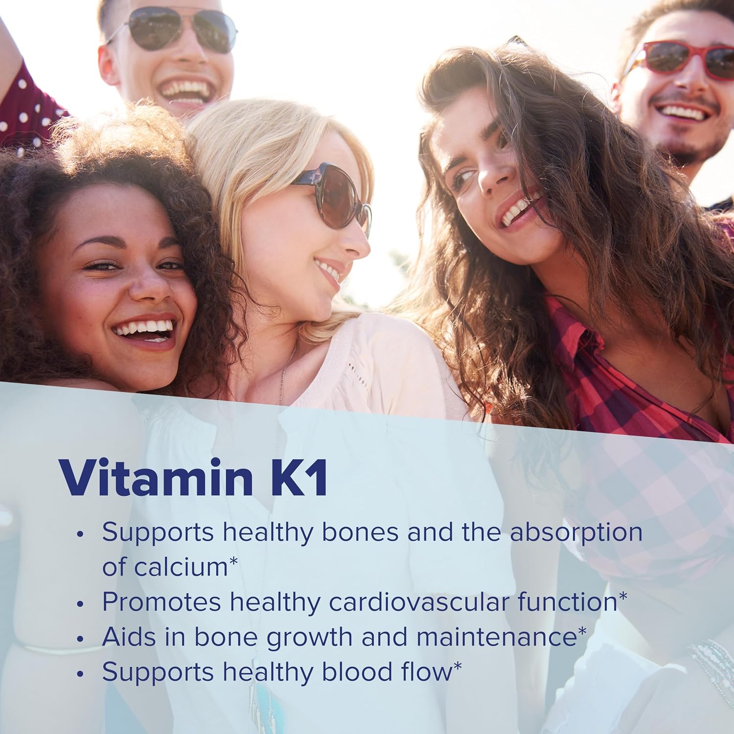Superior Source Vitamin K1 500 mcg - Bone & Blood Health Support - Vitamin K Supplement Aids Calcium Absorption - 100 Sublingual Dissolving Tablets