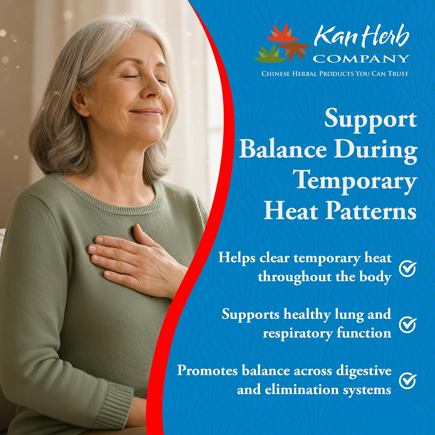 Kan Herbs Company Antiphlogistic Formula – Traditional Chinese Herbal Blend to Support Heat Balance Across Body Systems, Promote Lung and Digestive Comfort, Liquid Extract, 1 fl oz (30 mL)