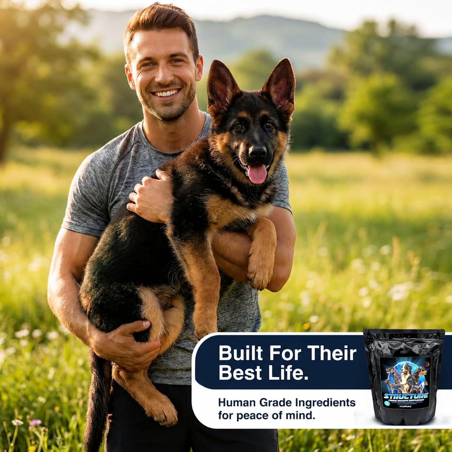 CPN Structure Puppy & Mother Dog Supplement with DHA (907 g)