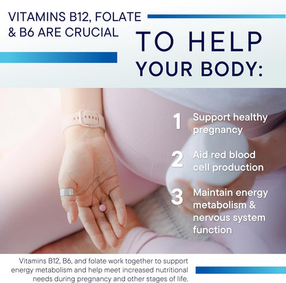 Biotics Research B12-2000 Vitamin B12 2000 mcg, B6, Folate Sublingual Lozenges - Berry Flavour, 60 Count