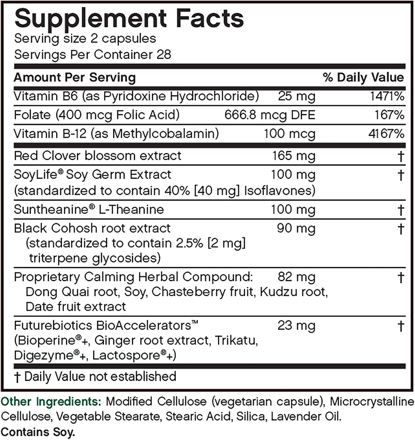 Futurebiotics Estrocomfort Veg-Capsules, 56-Count