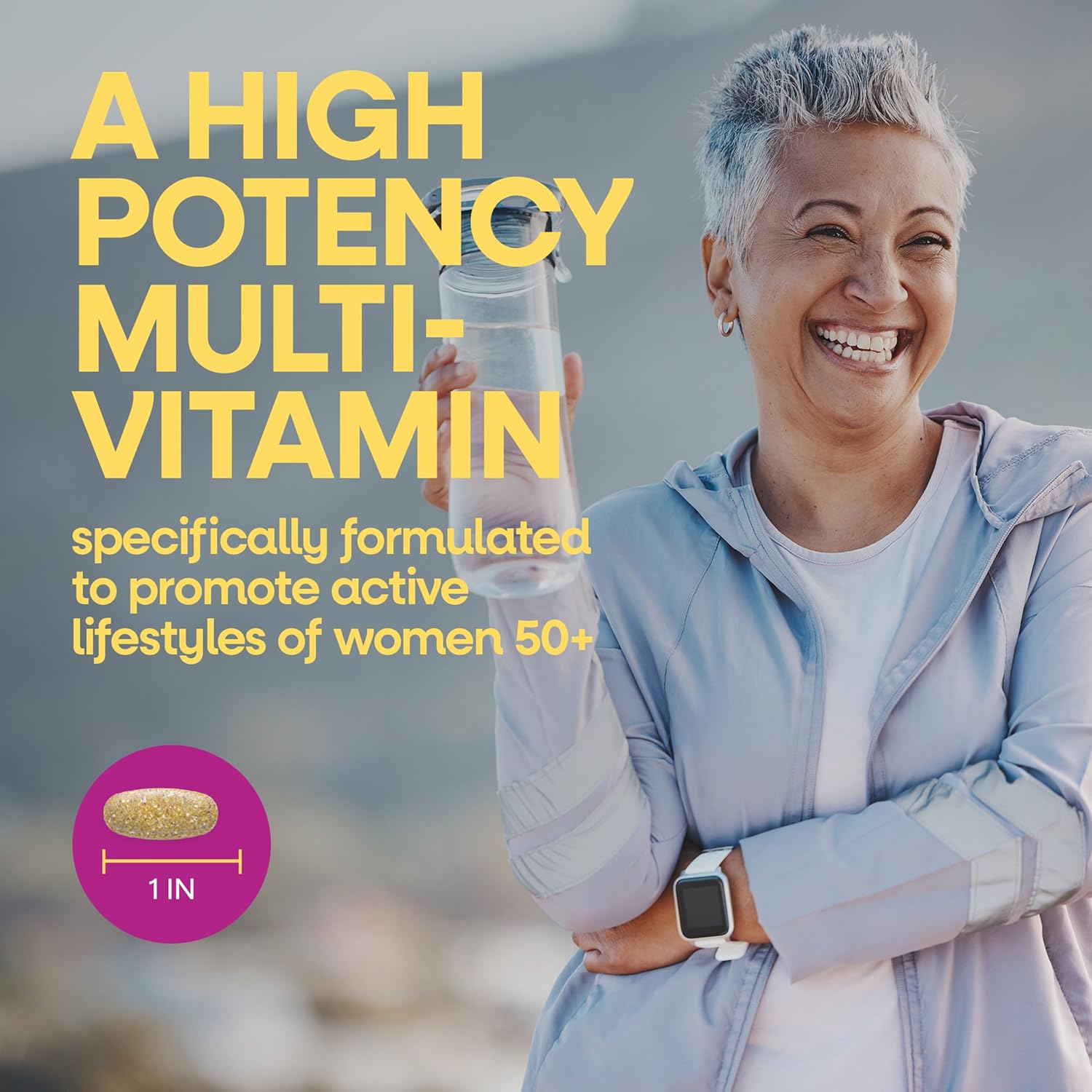 Nature's Way Alive! Ultra Potency Multivitamin for Women 50 Plus – 60 Tablets