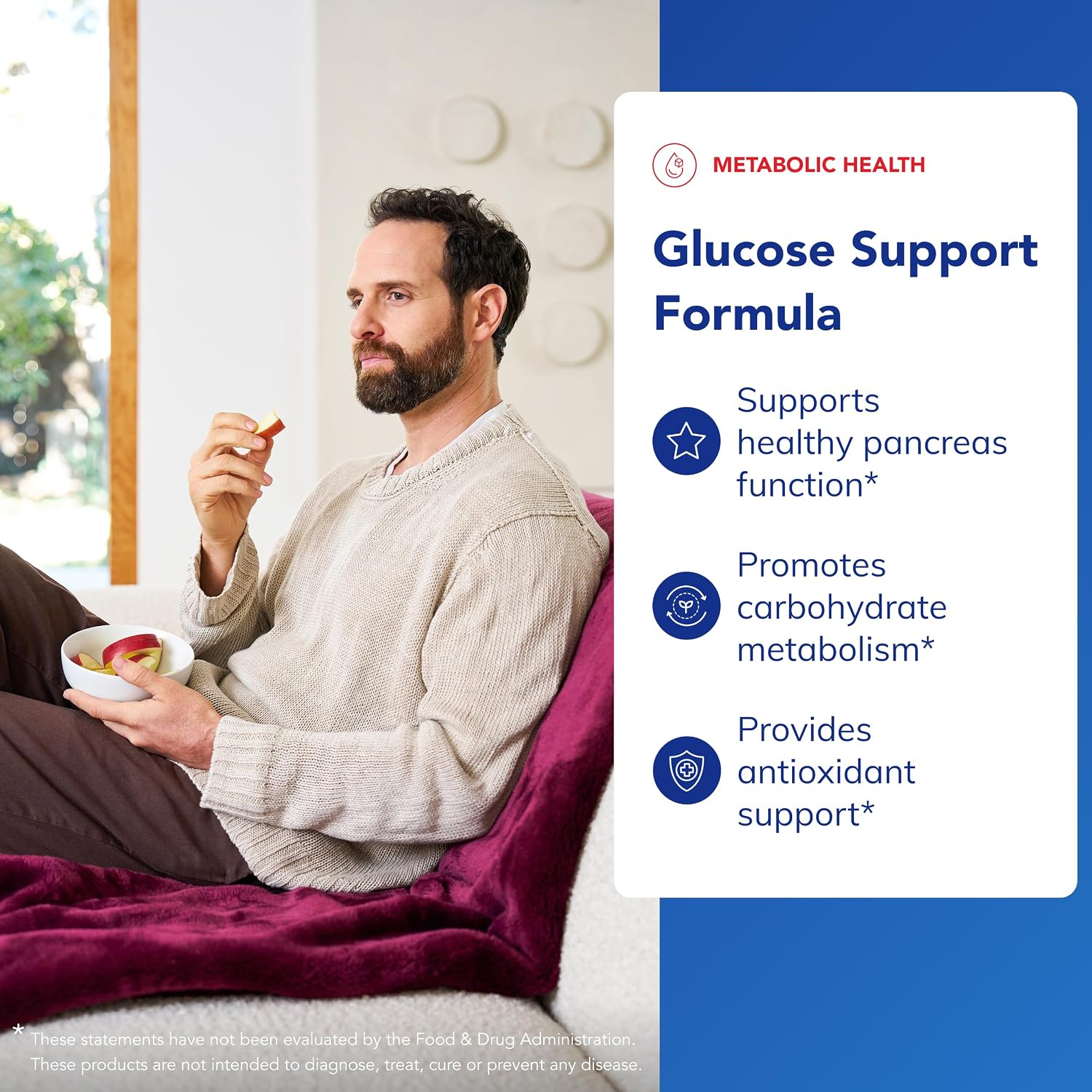 Pure Encapsulations Glucose Support Formula | Hypoallergenic Supplement for Carbohydrate Metabolism and Pancreas Function* | 60 Capsules