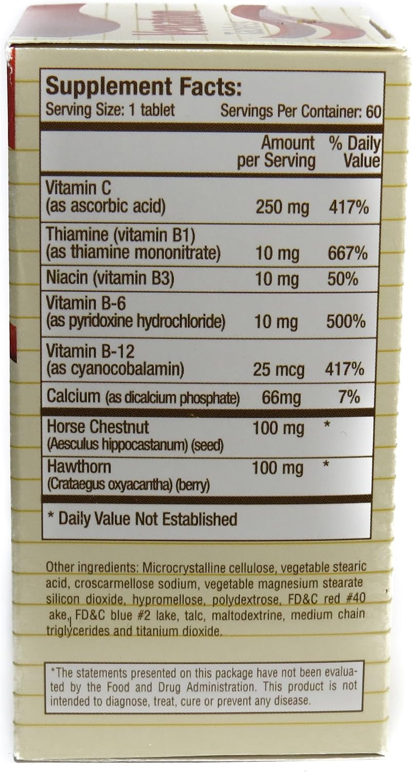 Venaton Tablets Dietary Supplement for Leg Health - 60 Tablets