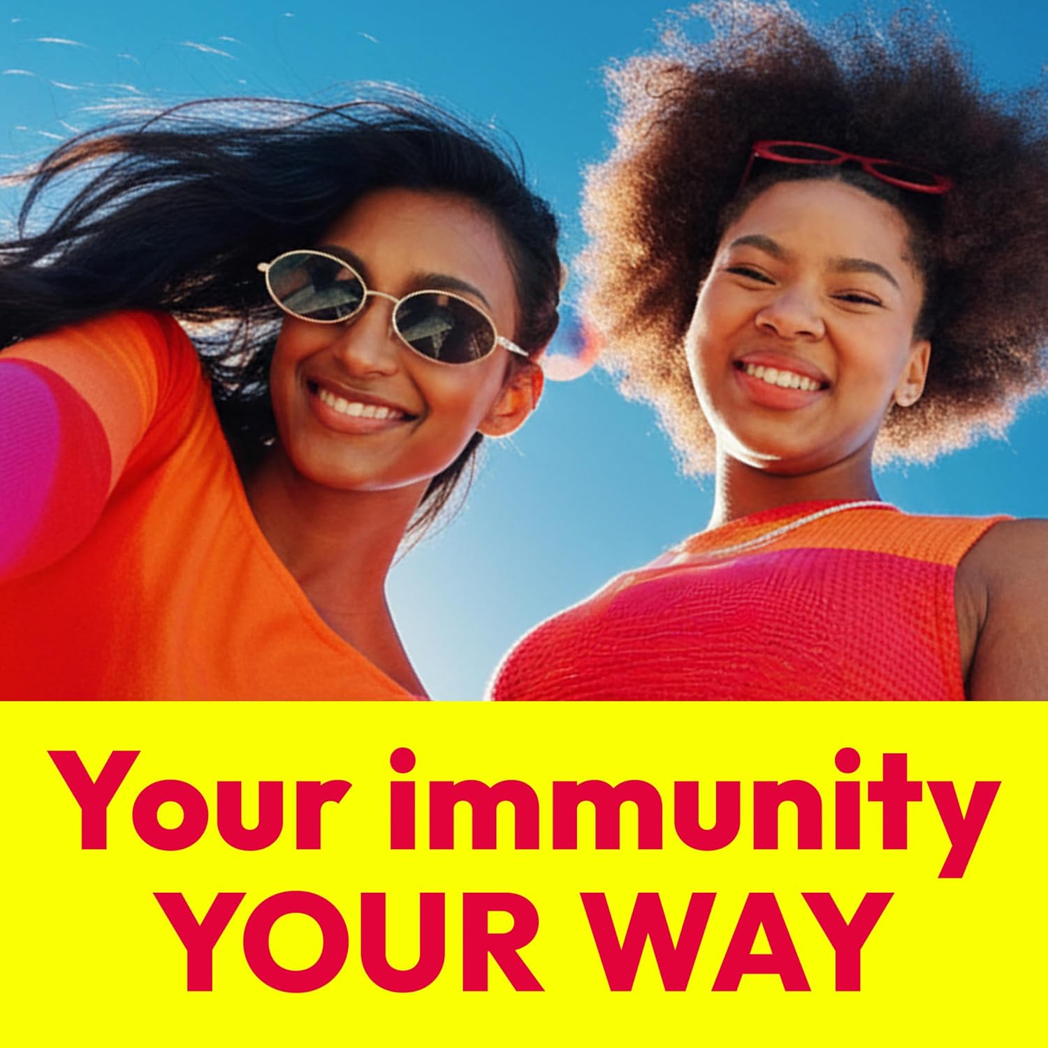 Emergen-C 1000mg Vitamin C Immune Health Powder Super Orange 10 Count includes Zinc, Manganese, 7 B Vitamins and Electrolytes