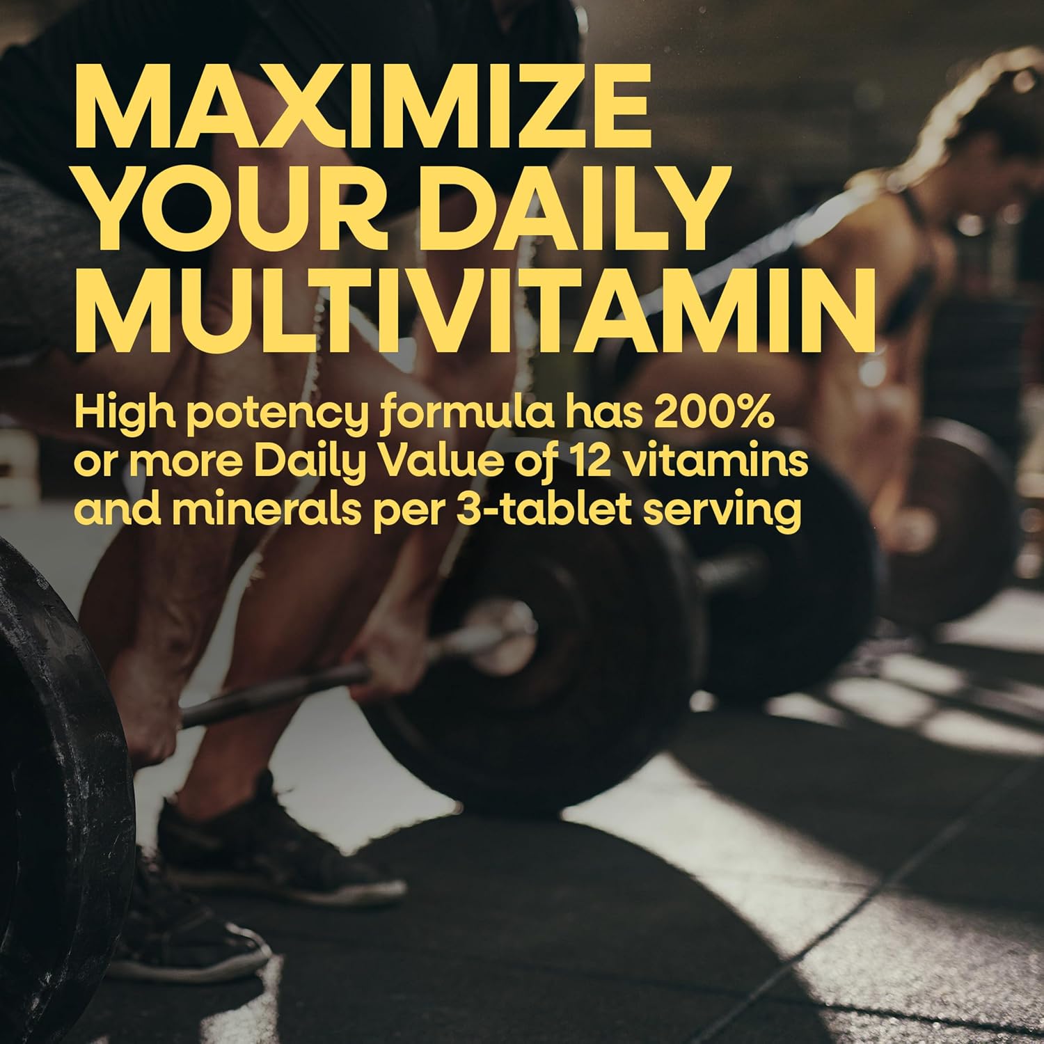 Nature's Way Alive! Max3 Potency Daily Multivitamin with Iron for Women & Men