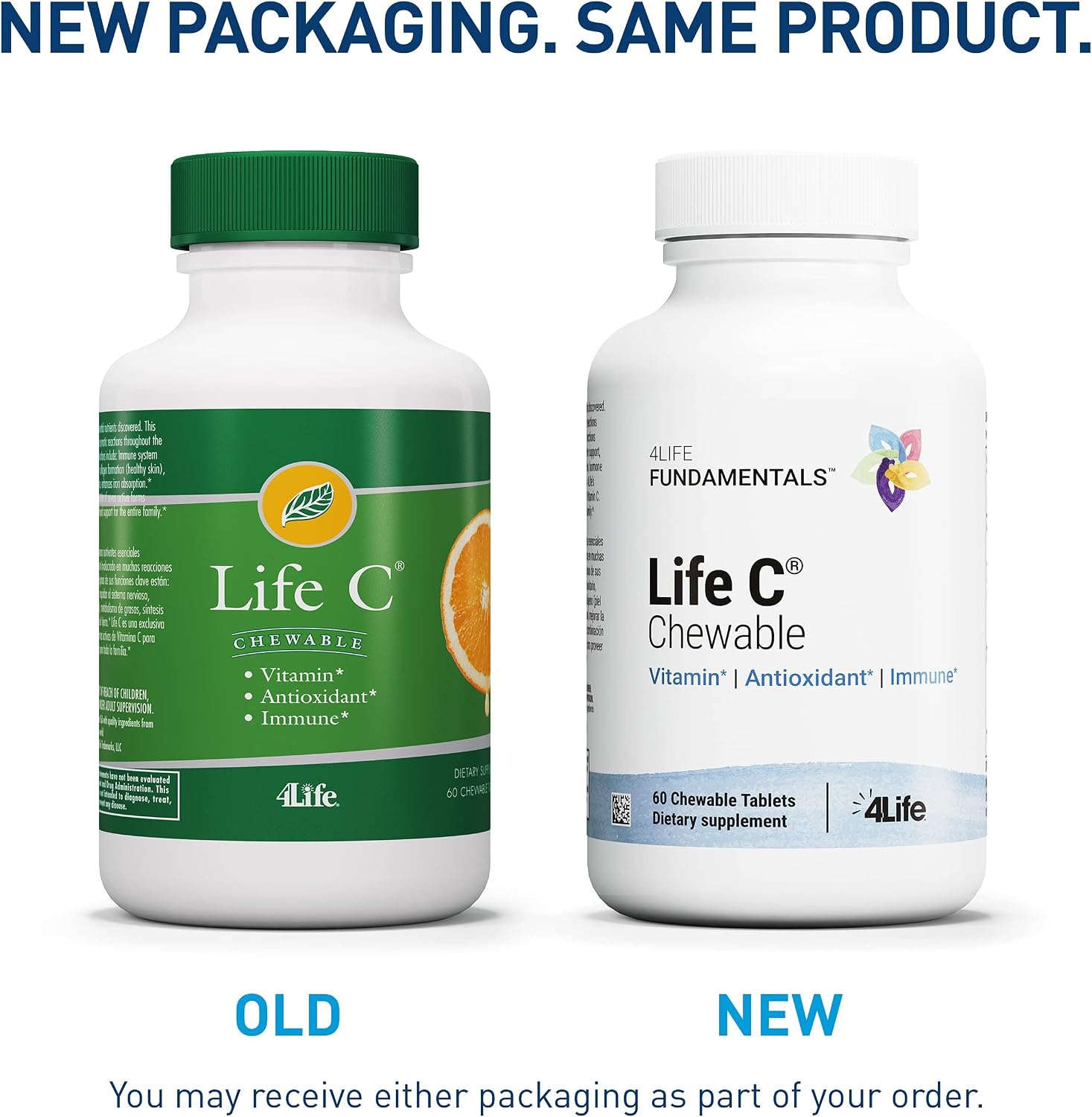 4Life Life C Chewable Vitamin C – Immune & Collagen Support, 60 Tablets - görsel 3