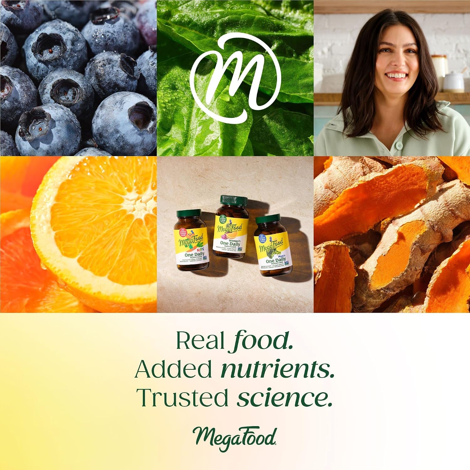 MegaFood Multivitamin for Women 40+ One Daily - with Methylated B12, Methyl Folate, Vitamin D3, C & Zinc - 60 Tablets