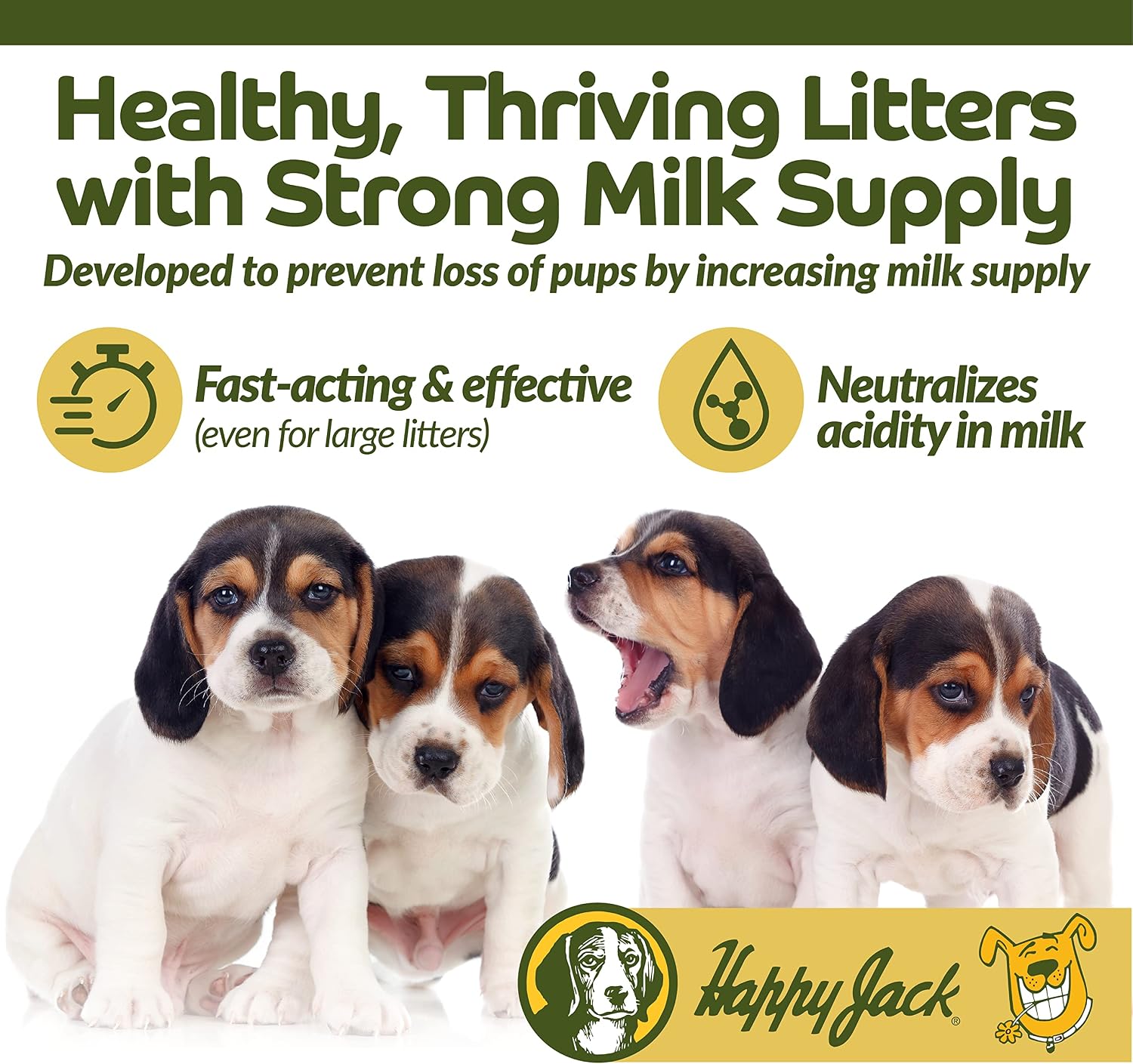 Happy Jack Milkade Dog Breeding & Nursing Supplement, 60 mL