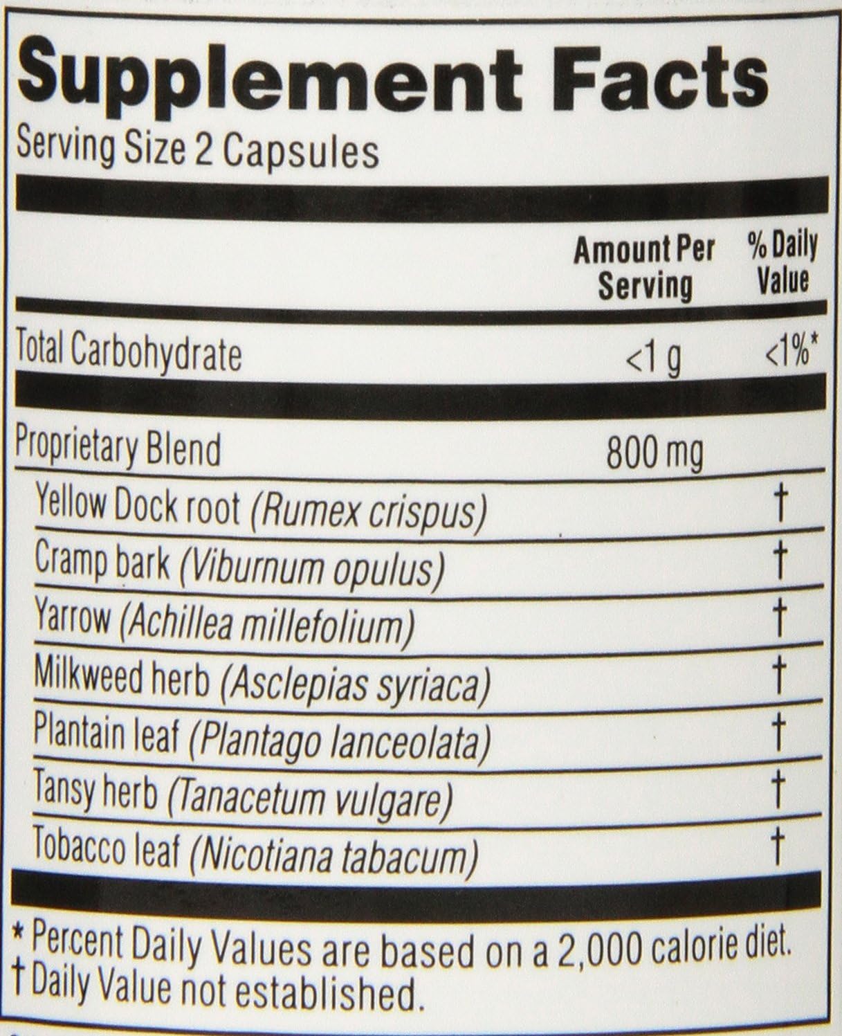 Kroeger Herb Blood Toner Capsules, Vegetarian, 100 Count