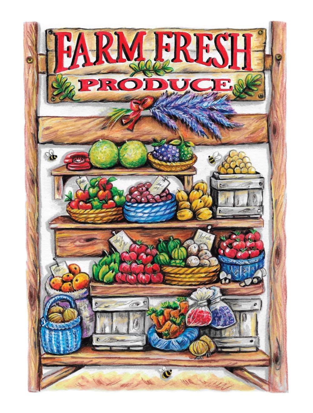 Creative Haven Country Charm Colouring Book: An Adult Colouring Book with Country Scenes and Animals